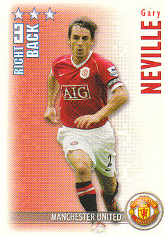 Gary Neville Manchester United 2006/07 Shoot Out #182